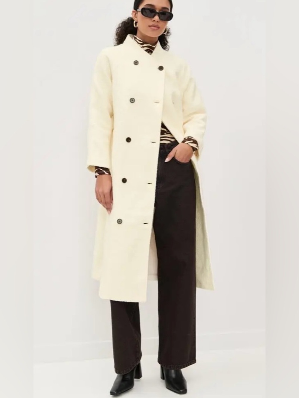 Lioness Coco Coat in Cream